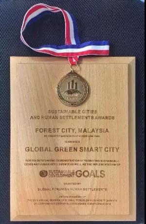 森林城市-2019年可持续城市与人居环境奖（SCAHSA飒飒奖）全球绿色智慧城市奖