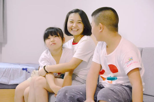 一家人在一起,就是最大的快乐